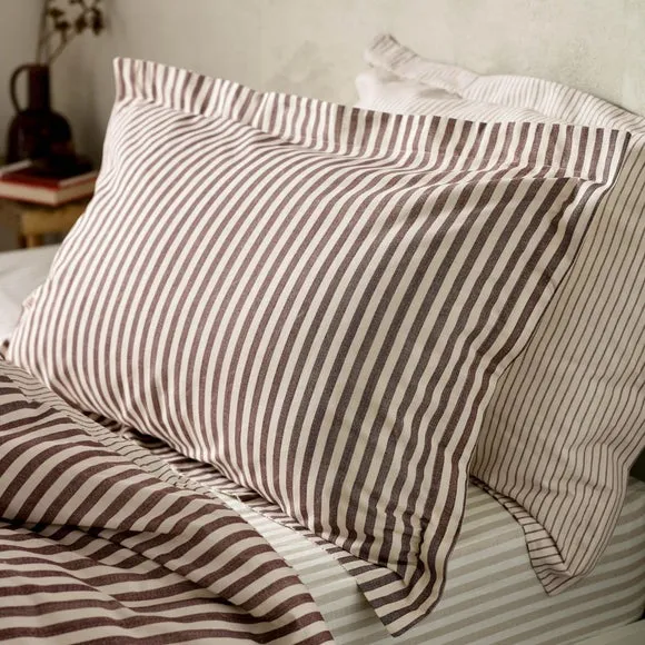 Yard Hebden Reversible 100% Cotton Duvet Cover & Pillowcase Set 3