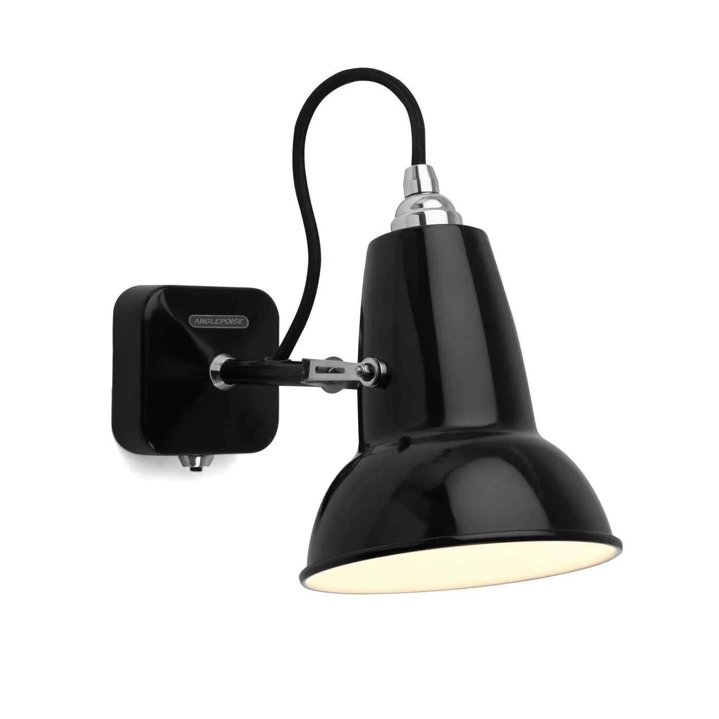 Anglepoise Original 1227 Mini Wall Light Jet Black 1