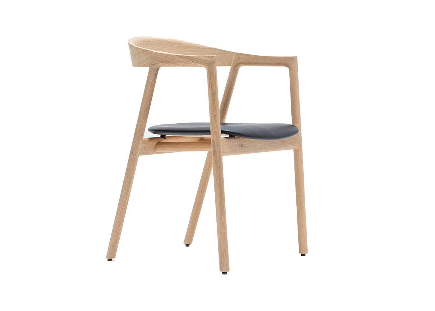 Gazzda Muna Chair Dakar Leather Black