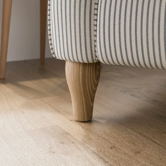 Millie Tiny Stripe Snuggle Chair 5