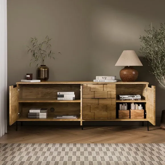 Watson Extra Wide Sideboard, Wood Effect 2