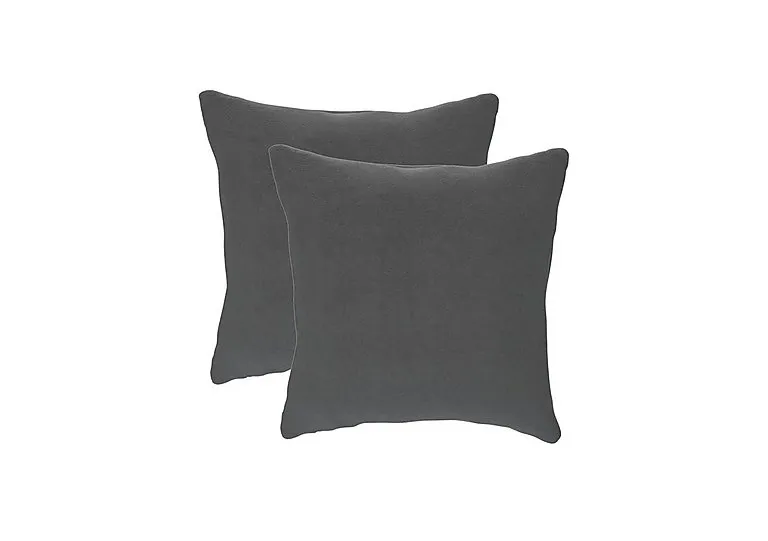Pair of Small Scatter Cushions - Slate Shadow