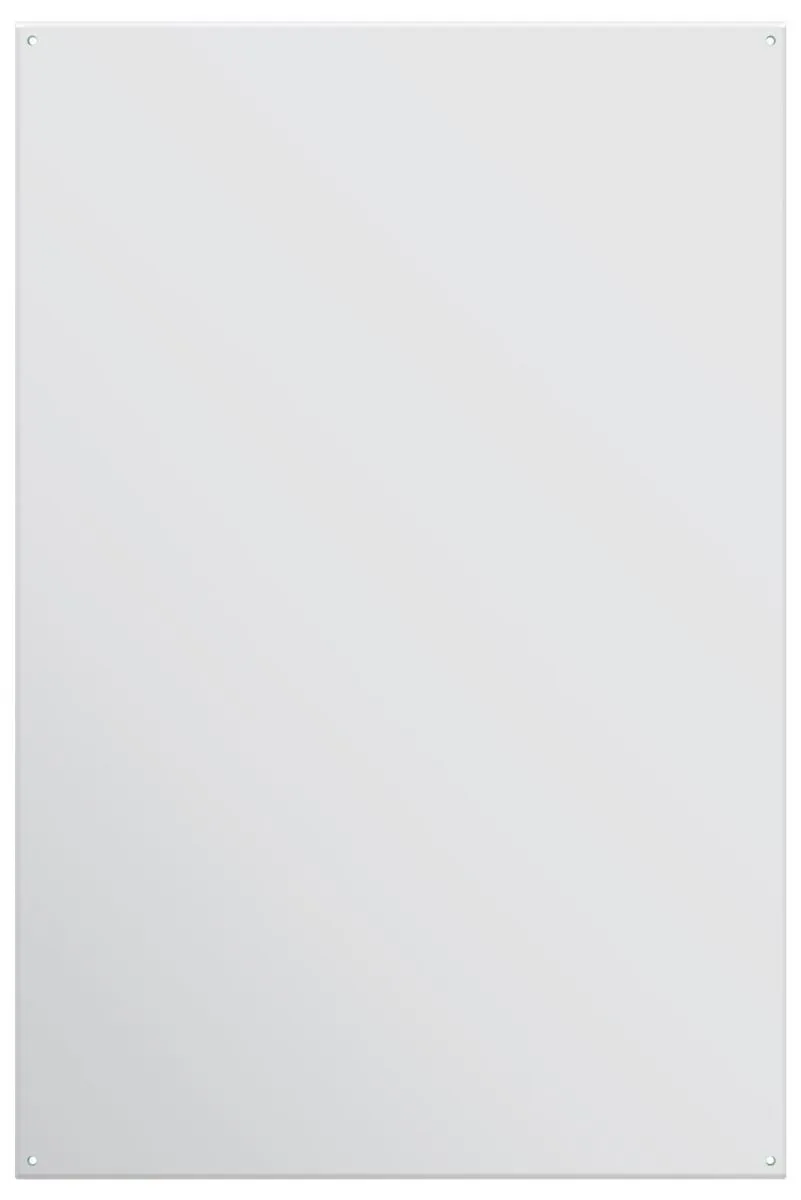 MirrorOutlet Circuitt 4mm Sheet Mirror Glass Polished Edges with 4 Holes 60 x 80cm in Silver 6