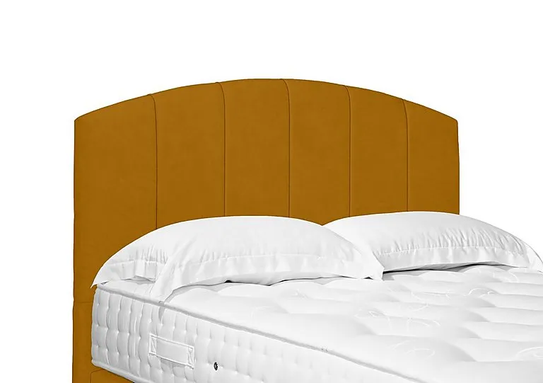 Artisan Collection Bow Standard Floor Standing Headboard - Single - Plush Corn