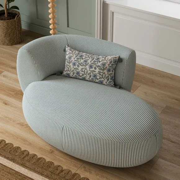 Lozenge Tiny Stripe Chaise Longue 4