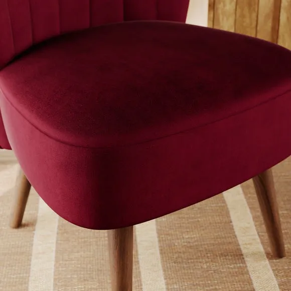 Colette Velvet Accent Chair 4