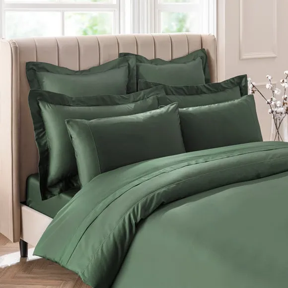 Dorma Smooth & Soft 300 Thread Count 100% Cotton Sateen Standard Pillowcase 2
