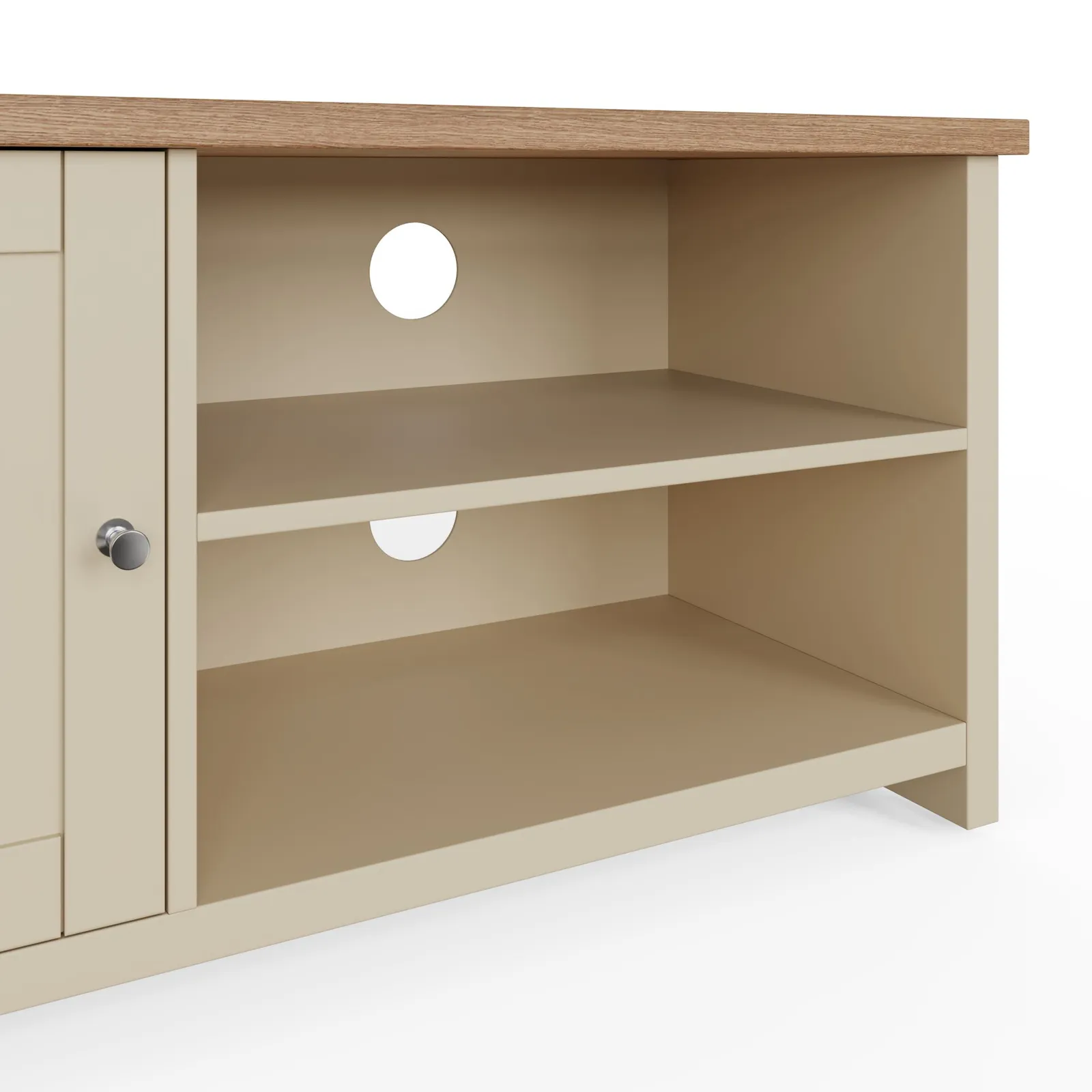 GFW Lancaster Small TV Cabinet in Cream 6