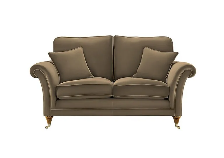 Burghley 2 Seater Leather Sofa - Como Sage