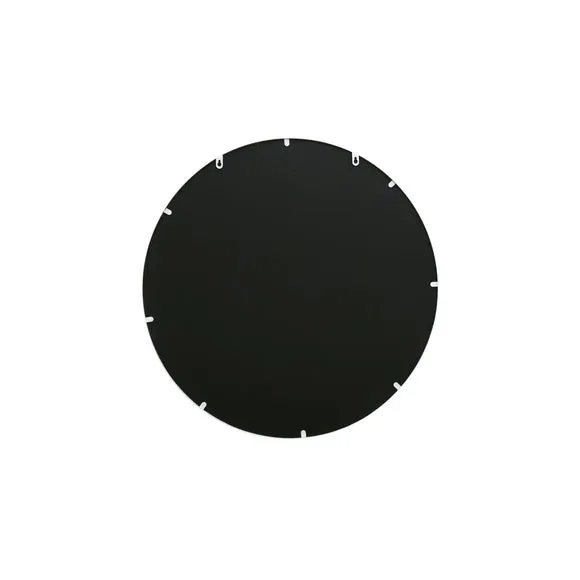 Typis Round White Floral Wall Mirror 3