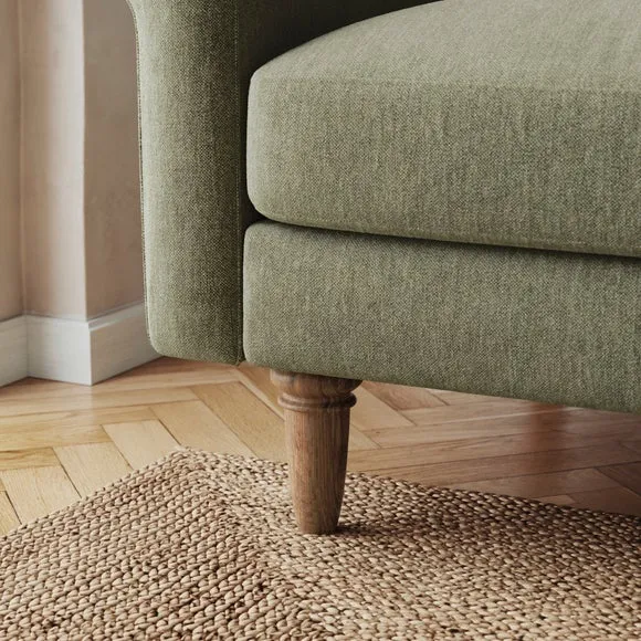 Maeve Chenille Compact 3 Seater Sofa 5