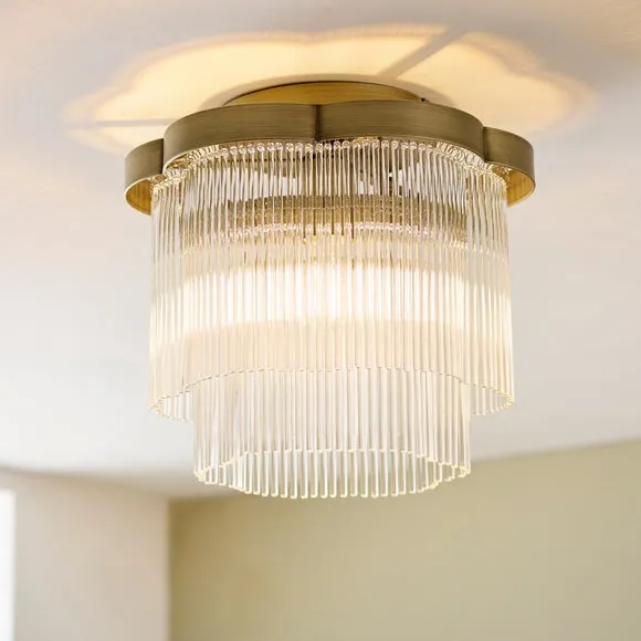 Vogue Lucrezia Flush Ceiling Light