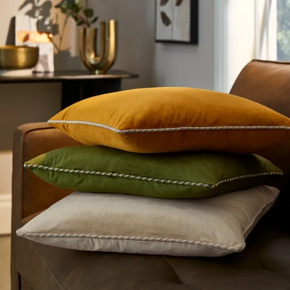 Twisted Trim Square Cushion Cover 4