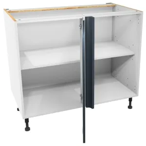 Wickes Madison Marine Blue Corner Base Unit - 1000mm 2