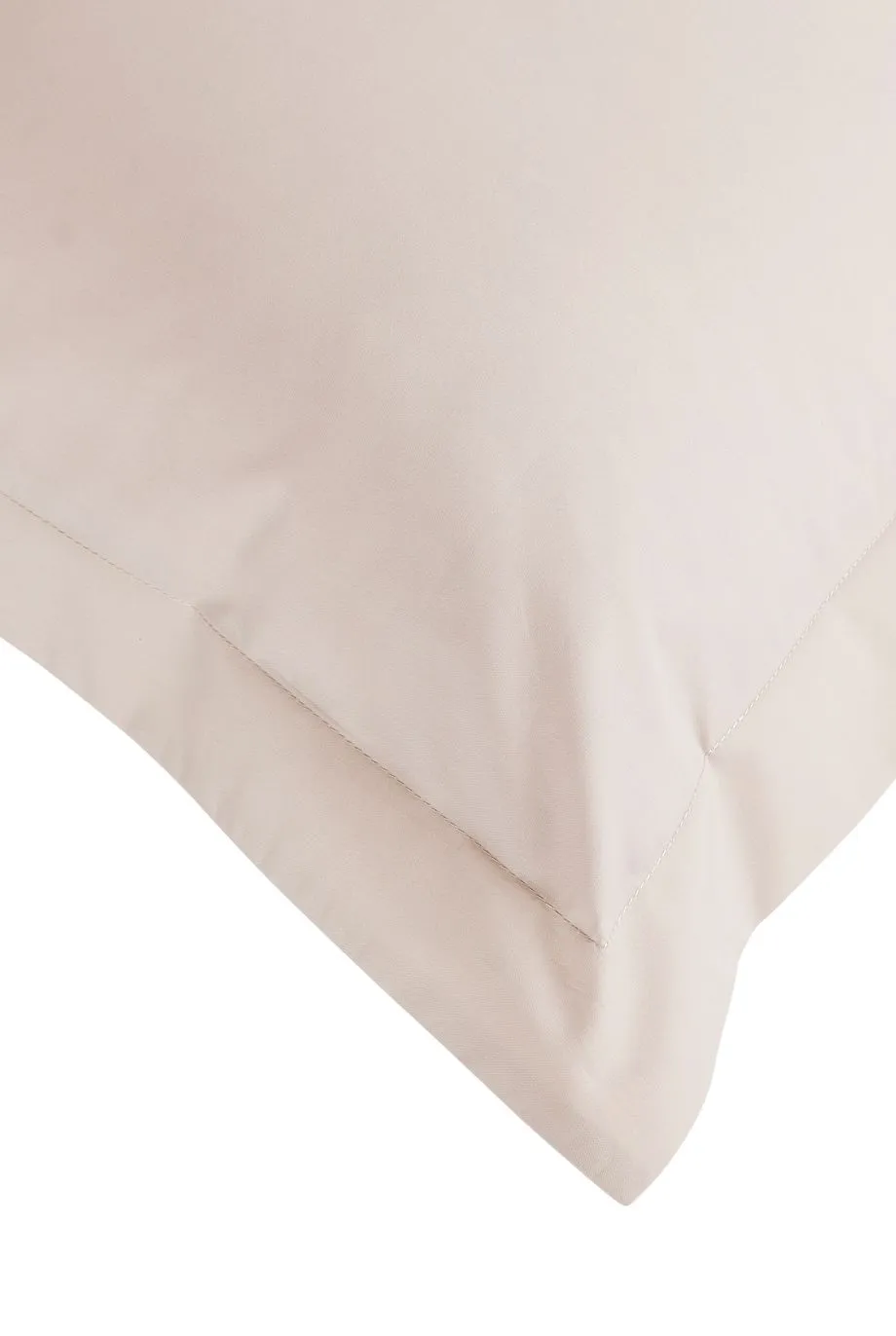 CHRISTY Pure Cotton Percale Oxford Pillowcase Pair in Pink 4