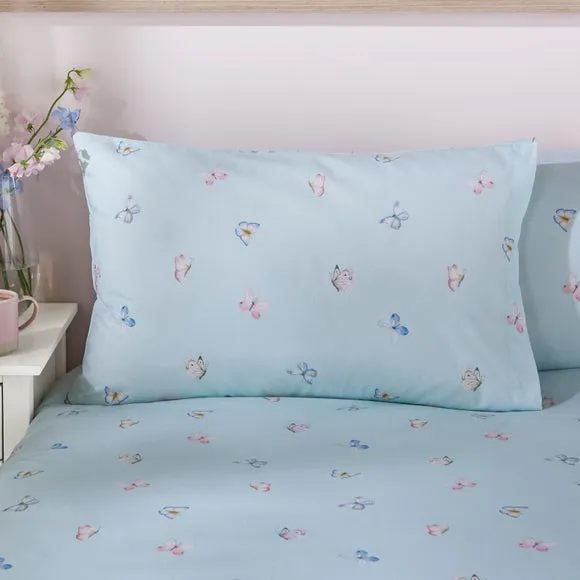 Sweetpea Polycotton Duvet Cover & Pillowcase Set 4