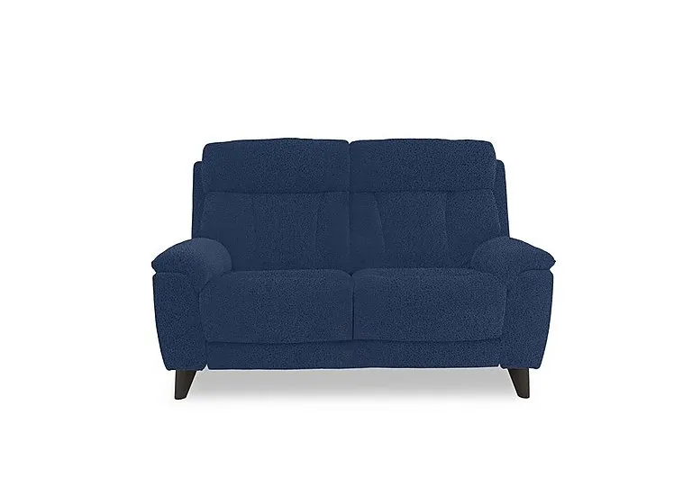 Dreamer 2 Seater Fabric Sofa with Power Recliner - Blue