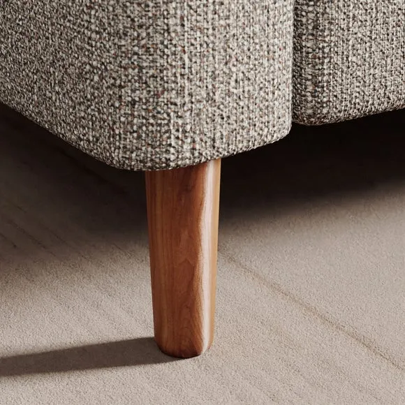 Max Multi Yarn Boucle Corner Chaise Sofa 5
