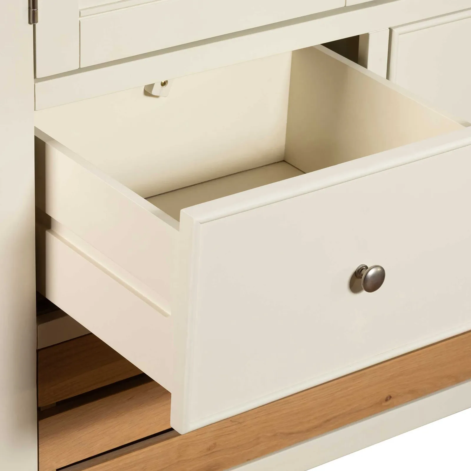 Witney Larder Unit 110X55X190Cm Sideboard, Neutral Wood | Barker & Stonehouse 5