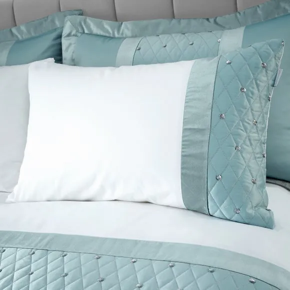 Catherine Lansfield Sequin Duvet Cover and Pillowcase Set 2