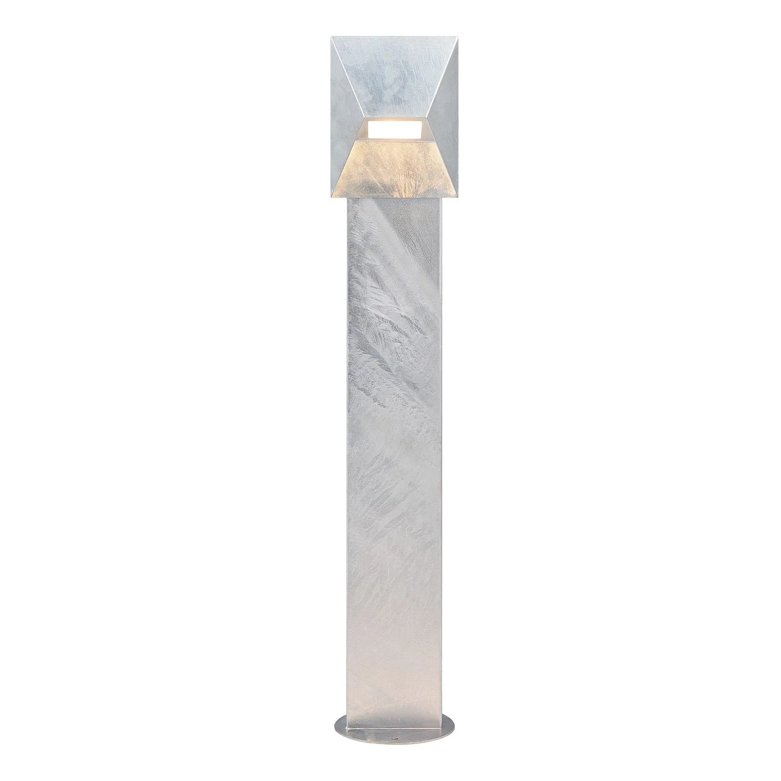 Nordlux Pontio Outdoor Post Light Silver Galv Steel Garden GU10 IP54 Mains 3