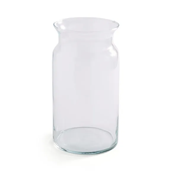 Jar Shaped Glass Vase 3