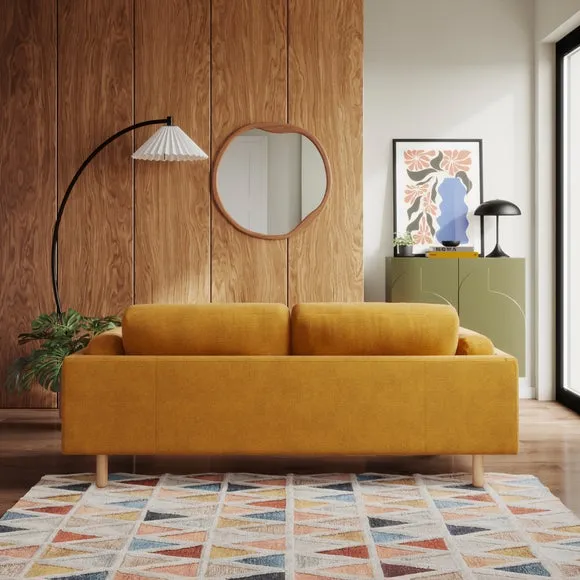 Newton Luxe Chenille 3 Seater Sofa 3