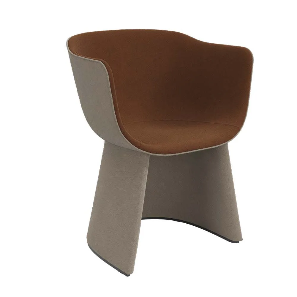 Fritz Hansen Monolit Dining Chair Inner Vidar 363 & Outer Vidar 222 3