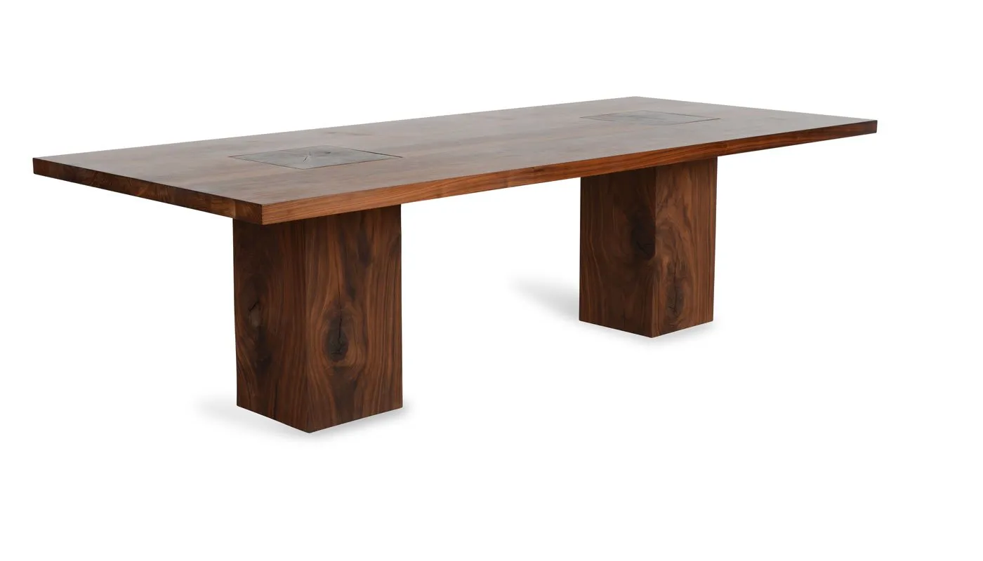 Riva 1920 Boss Executive Table 8-10 Seater Walnut