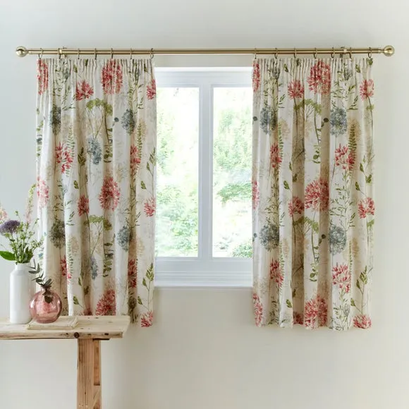 Country Meadow Pencil Pleat Curtains 5