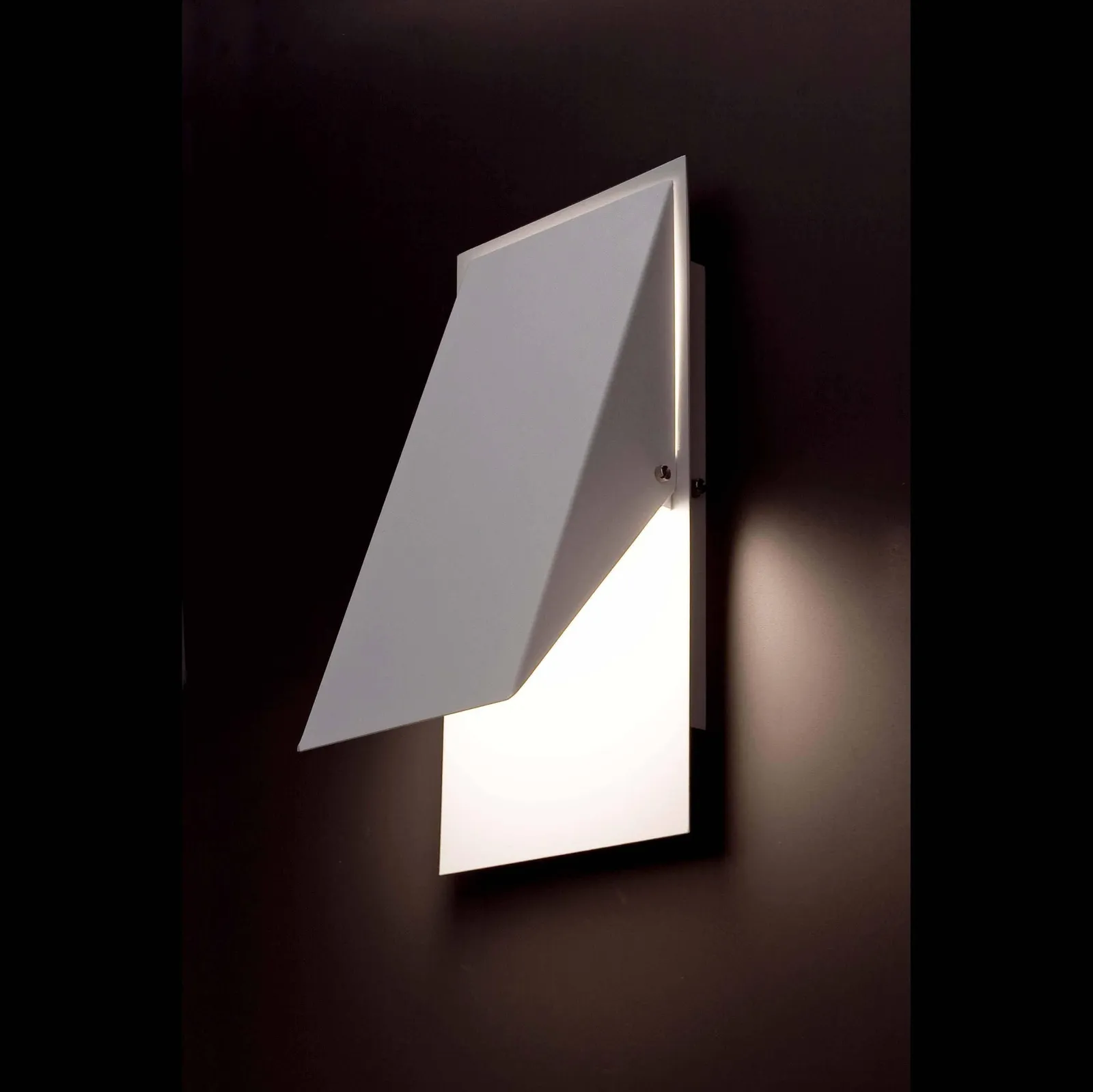 Netlighting Homs 1 Light Indoor Wall Lamp White 2