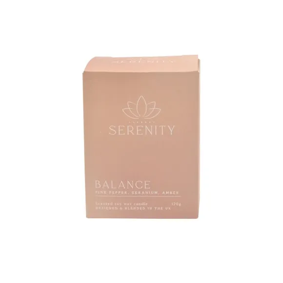 Serenity Balance Pink Pepper Geranium & Amber Candle 6
