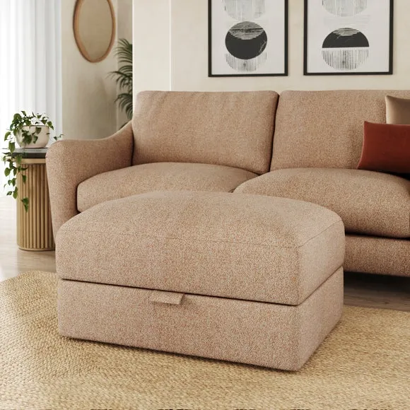 Hattie Cosy Weave Storage Footstool 1