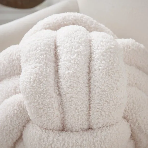 Knot Boucle Ball Cushion 2