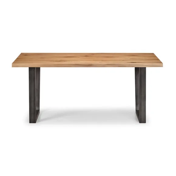 Brooklyn 6 Seater Rectangular Dining Table with 6 Chairs, Solid Oak 6