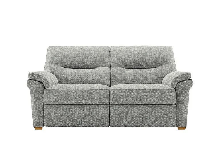 Seattle 2.5 Seater Fabric Sofa with Wooden Feet - Remco Duck Egg