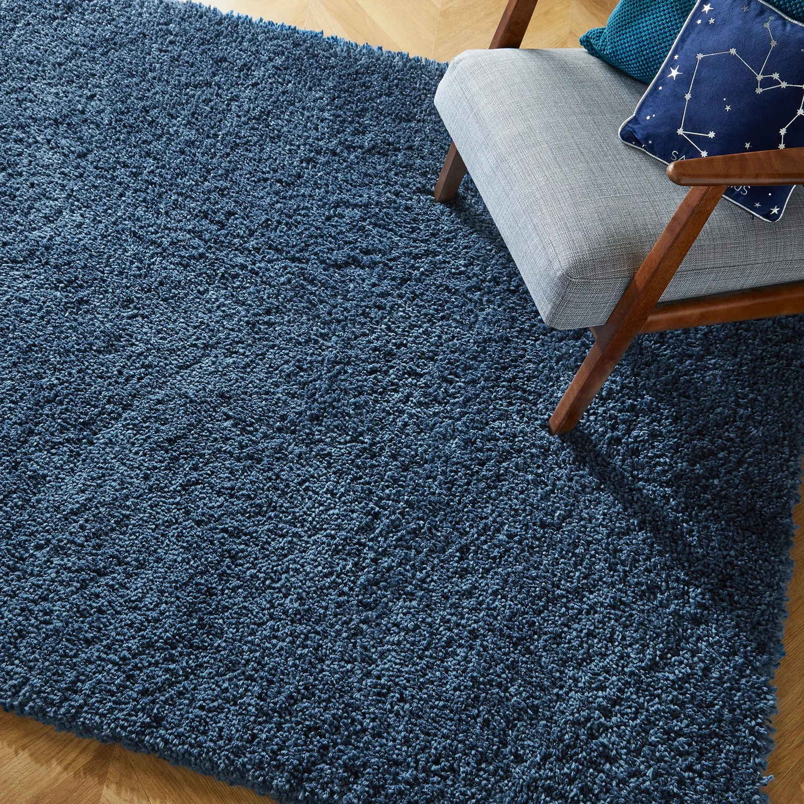 Sparks Shaggy Rug Sparks Blue