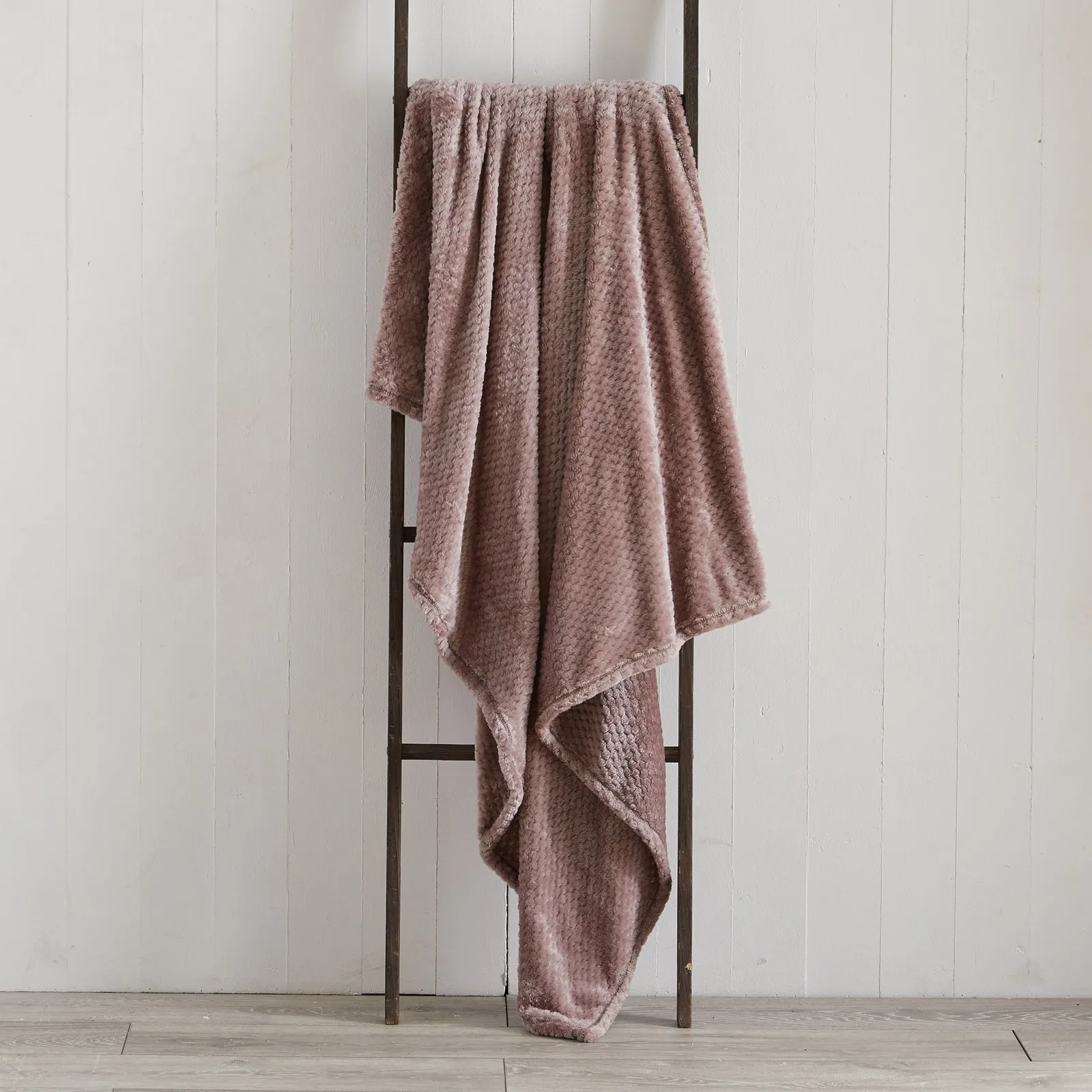 Evan 200cm x 200cm Throw Mauve