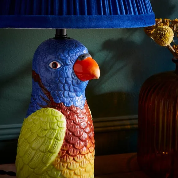 Parrot Ceramic Table Lamp 2