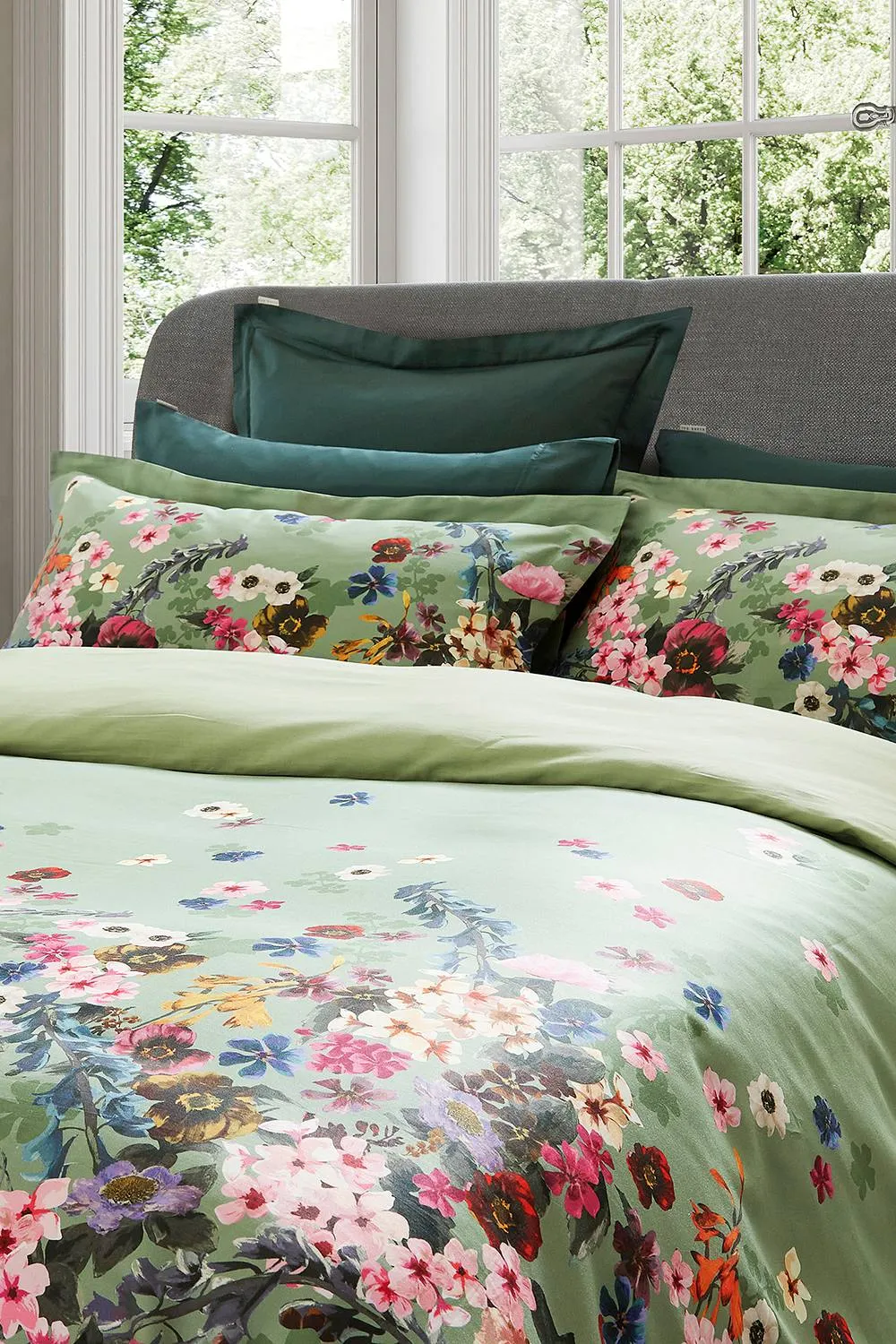 Ted Baker 'Antiquity Border' Duvet Cover Set in Green 2