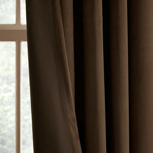 Luxe Velour Eyelet Curtains (Blackout Available) 3
