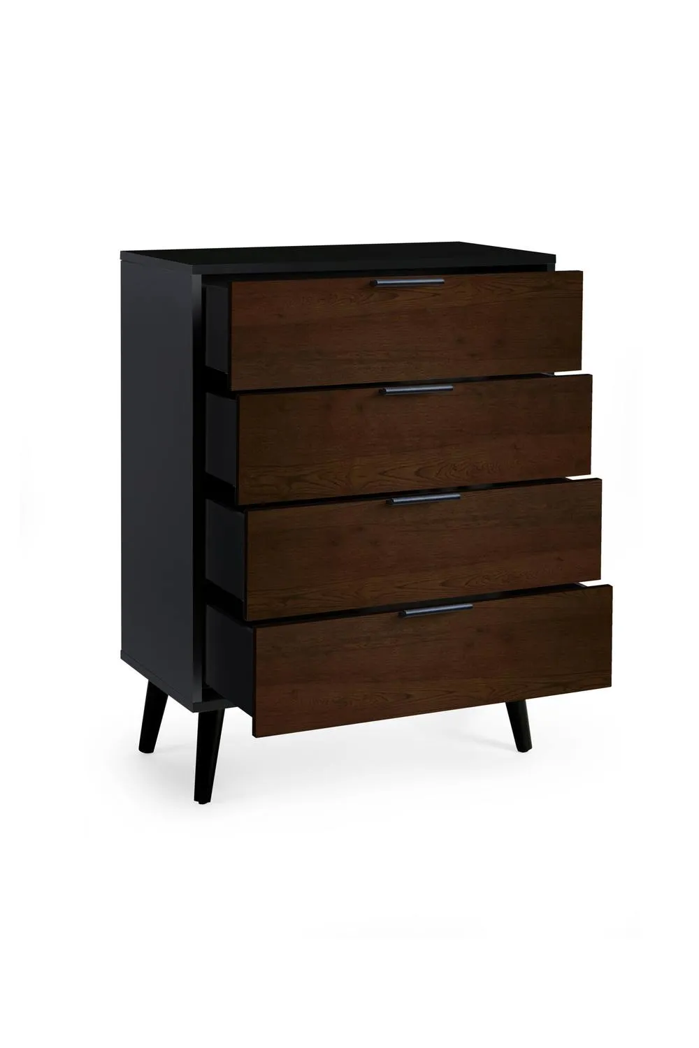 Julian Bowen Alba 4 Drawer Chest in Dark Brown 4