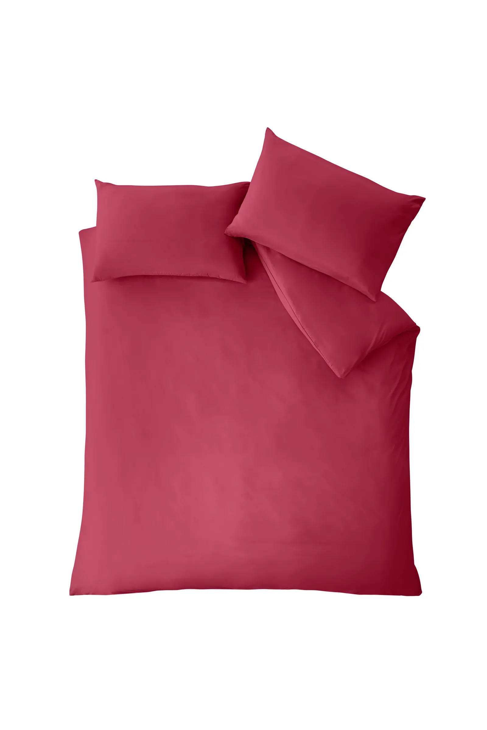 Catherine Lansfield So Soft Non Iron Duvet Cover Set in Bright Pink 3