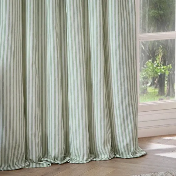 Yard Hebden Striped Pencil Pleat Curtains (Blackout Available) 4