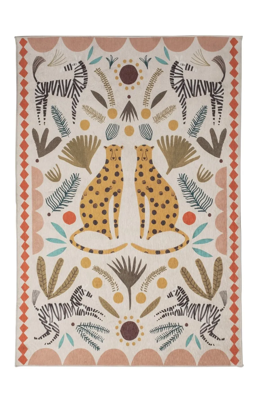 Habitat Global Cheetah Rug - 120x170cm