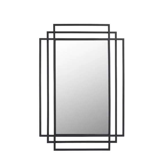 Geometric Rectangular Wall Mirror 3