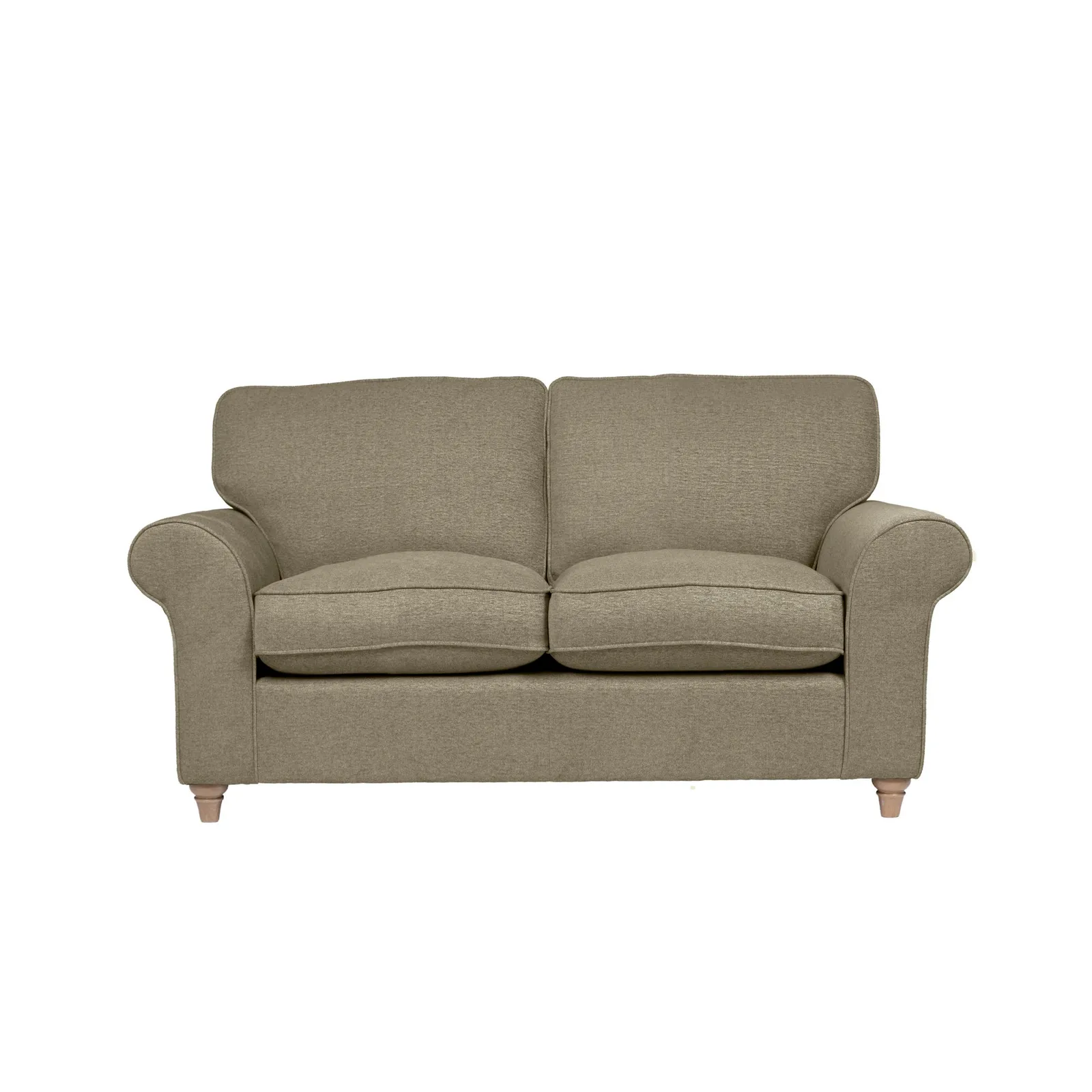 Rosa Fabric 2 Seater Sofa Green