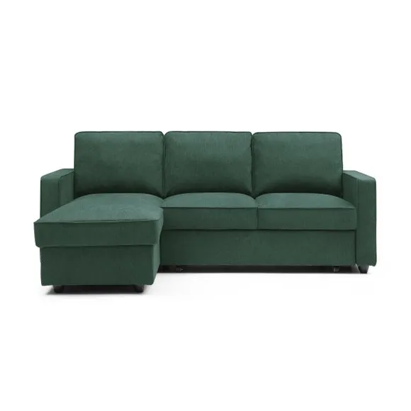 Kayden Woven Reversible Trundle Corner Double Sofa Bed 3