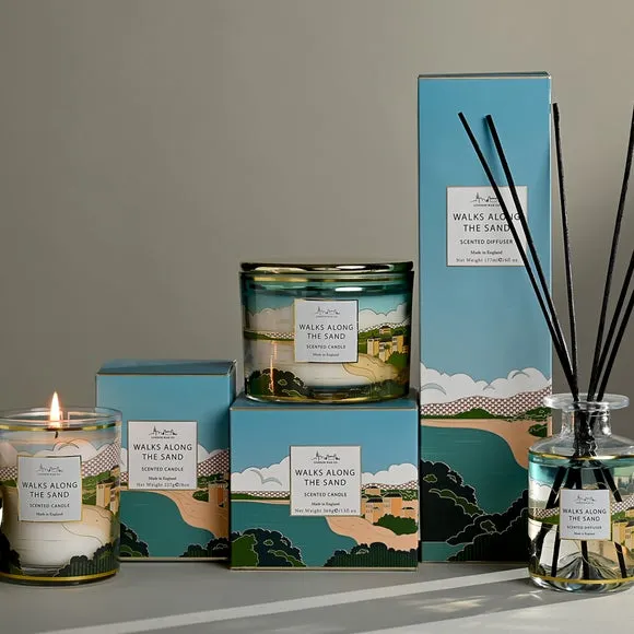 The London Wax Co Walks Along The Sand Candle 3