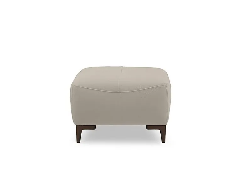 Marconi Leather Footstool